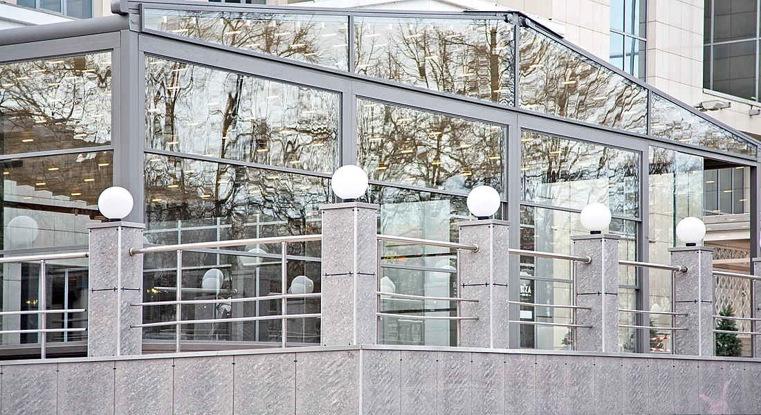 Пергола со сдвижным тентом Twin